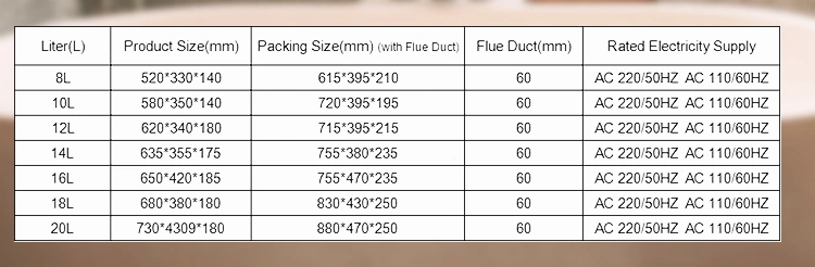 ATM-199, Good Price New Model Constant Temperature Gas Water Heaters